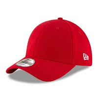 Casquette flexible 39THIRTY New Era rouge pour hommes