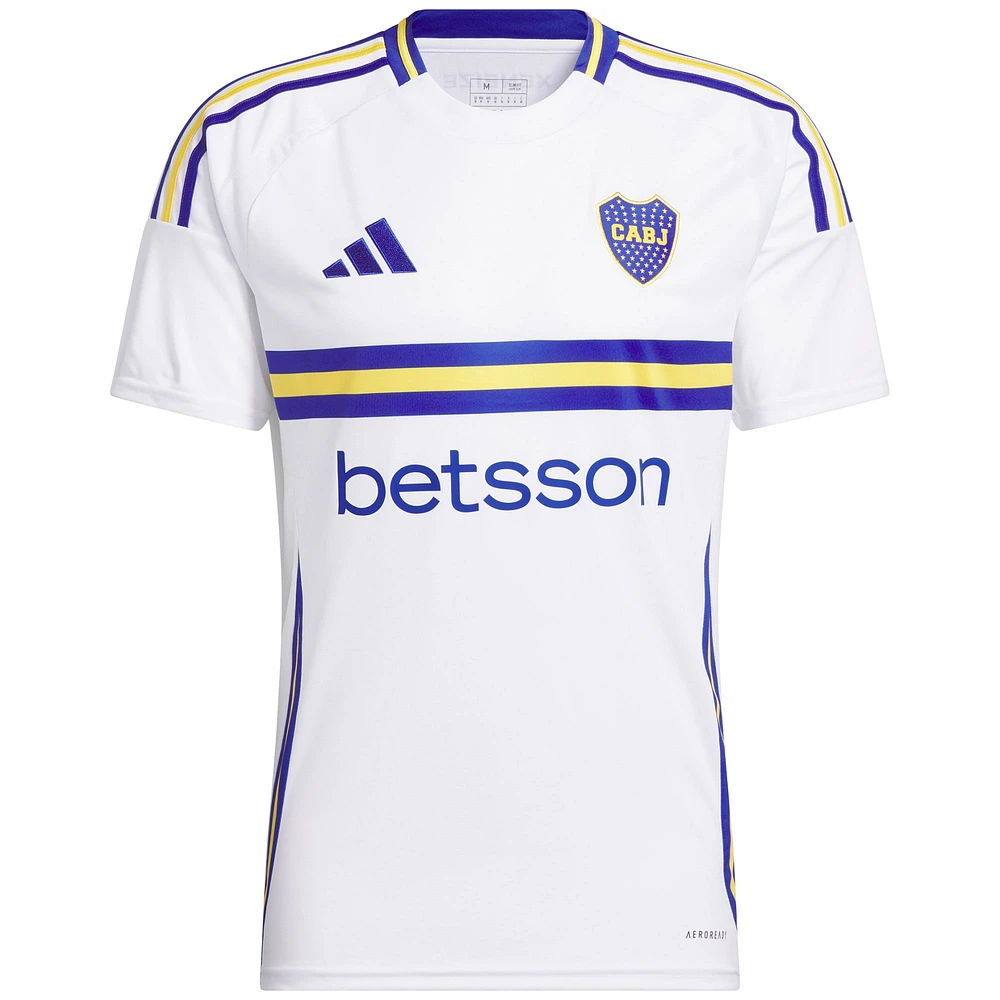 Men's adidas White Boca Juniors 2024/25 Away Replica Jersey