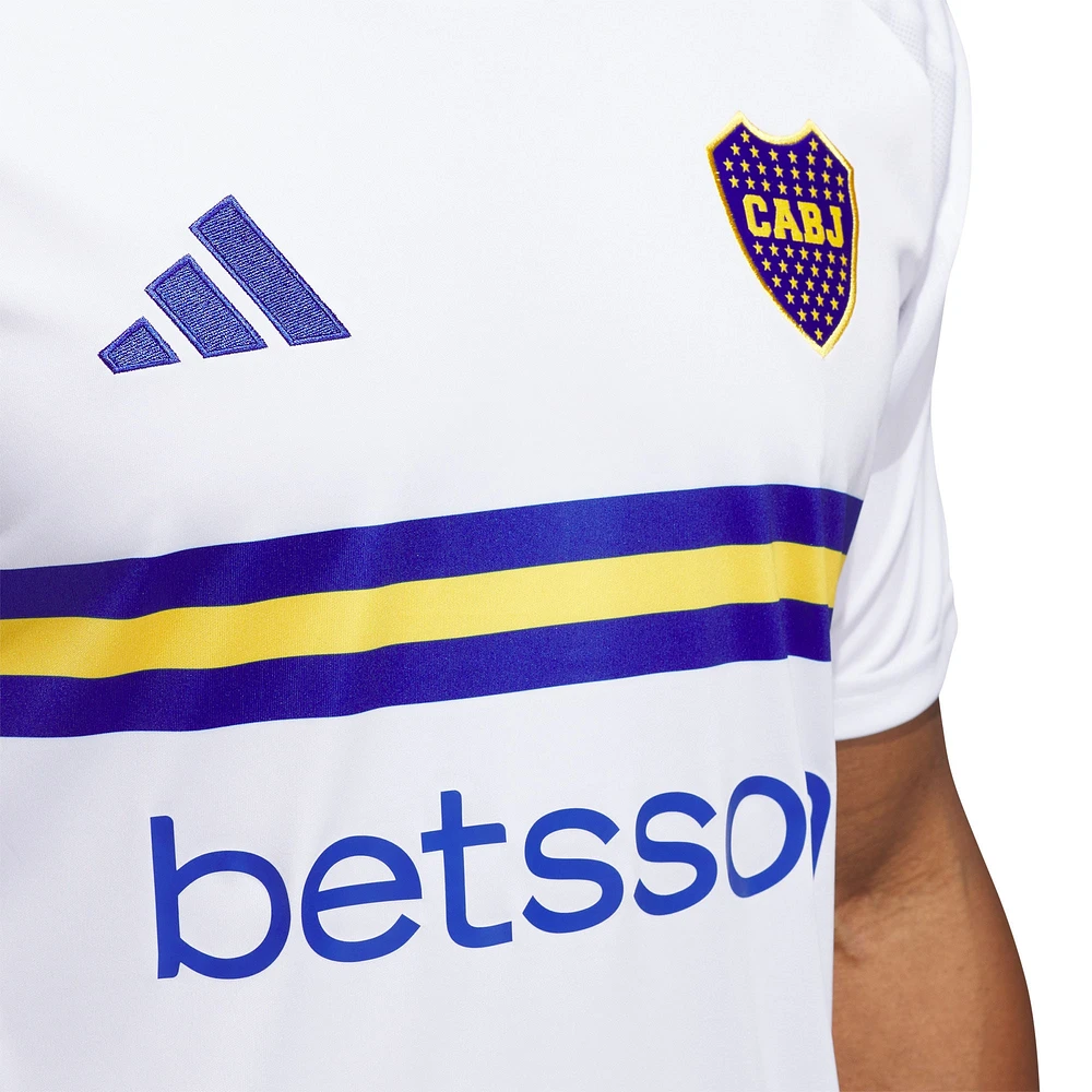 Men's adidas White Boca Juniors 2024/25 Away Replica Jersey