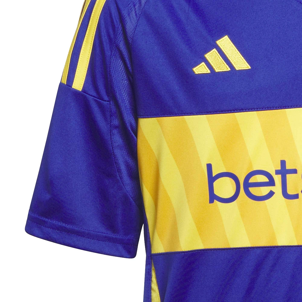 Youth adidas Royal Boca Juniors 2024/25 Home Replica Jersey