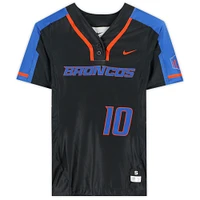 Boise State Broncos Team-Issued #10 Black Jersey from the Softball Program