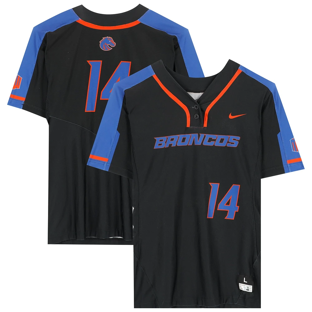 Boise State Broncos Team-Issued #14 Jersey from the Softball Program