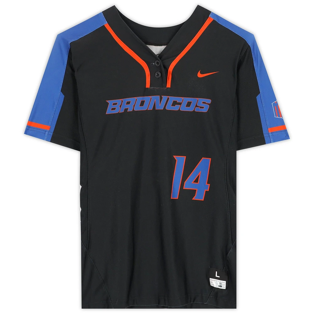 Boise State Broncos Team-Issued #14 Jersey from the Softball Program