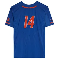 Boise State Broncos Team-Issued #14 Royal Jersey from the Softball Program - Size L