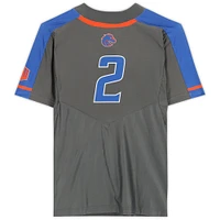 Boise State Broncos Team-Issued #2 Gray Jersey from the Softball Program - Size M