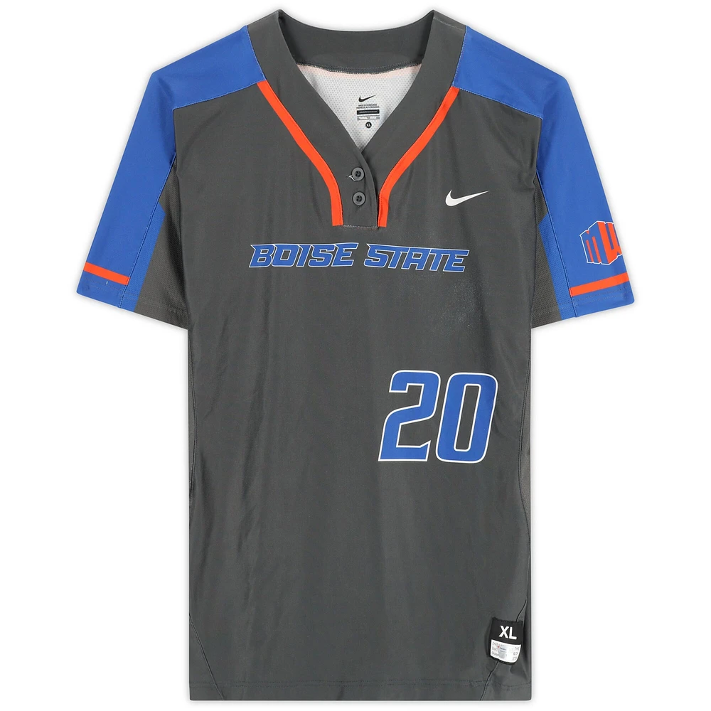 Boise State Broncos Team-Issued #20 Jersey from the Softball Program