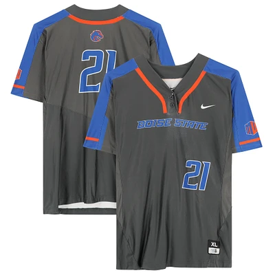 Boise State Broncos Team-Issued #21 Jersey from the Softball Program