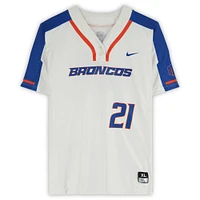 Boise State Broncos Team-Issued #21 Jersey from the Softball Program