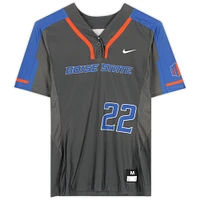 Boise State Broncos Team-Issued #22 Gray Jersey from the Softball Program - Size M