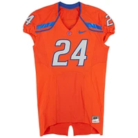 Boise State Broncos Team-Issued #24 Orange Nike Jersey from the 2009-12 NCAA Football Seasons - Size 48+4
