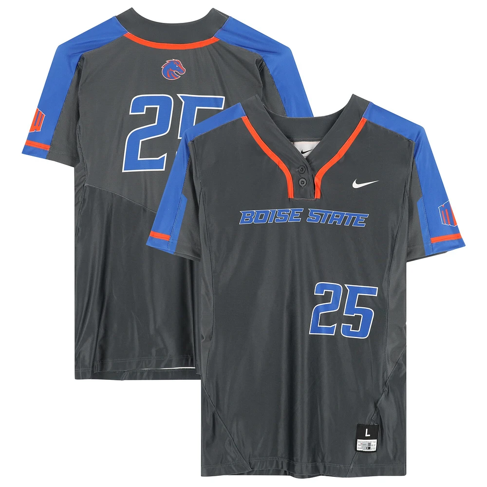 Boise State Broncos Team-Issued #25 Jersey from the Softball Program