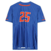 Boise State Broncos Team-Issued #25 Royal Jersey from the Softball Program