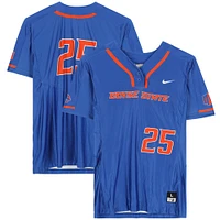 Boise State Broncos Team-Issued #25 Royal Jersey from the Softball Program