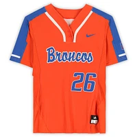 Boise State Broncos Team-Issued #26 Jersey from the Softball Program