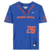 Boise State Broncos Team-Issued #26 Royal Jersey from the Softball Program - Size M