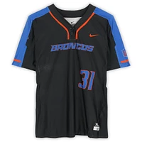 Boise State Broncos Team-Issued #31 Black Jersey from the Softball Program - Size XL