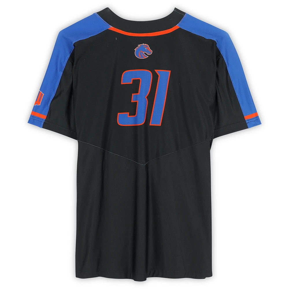Boise State Broncos Team-Issued #31 Black Jersey from the Softball Program - Size XL
