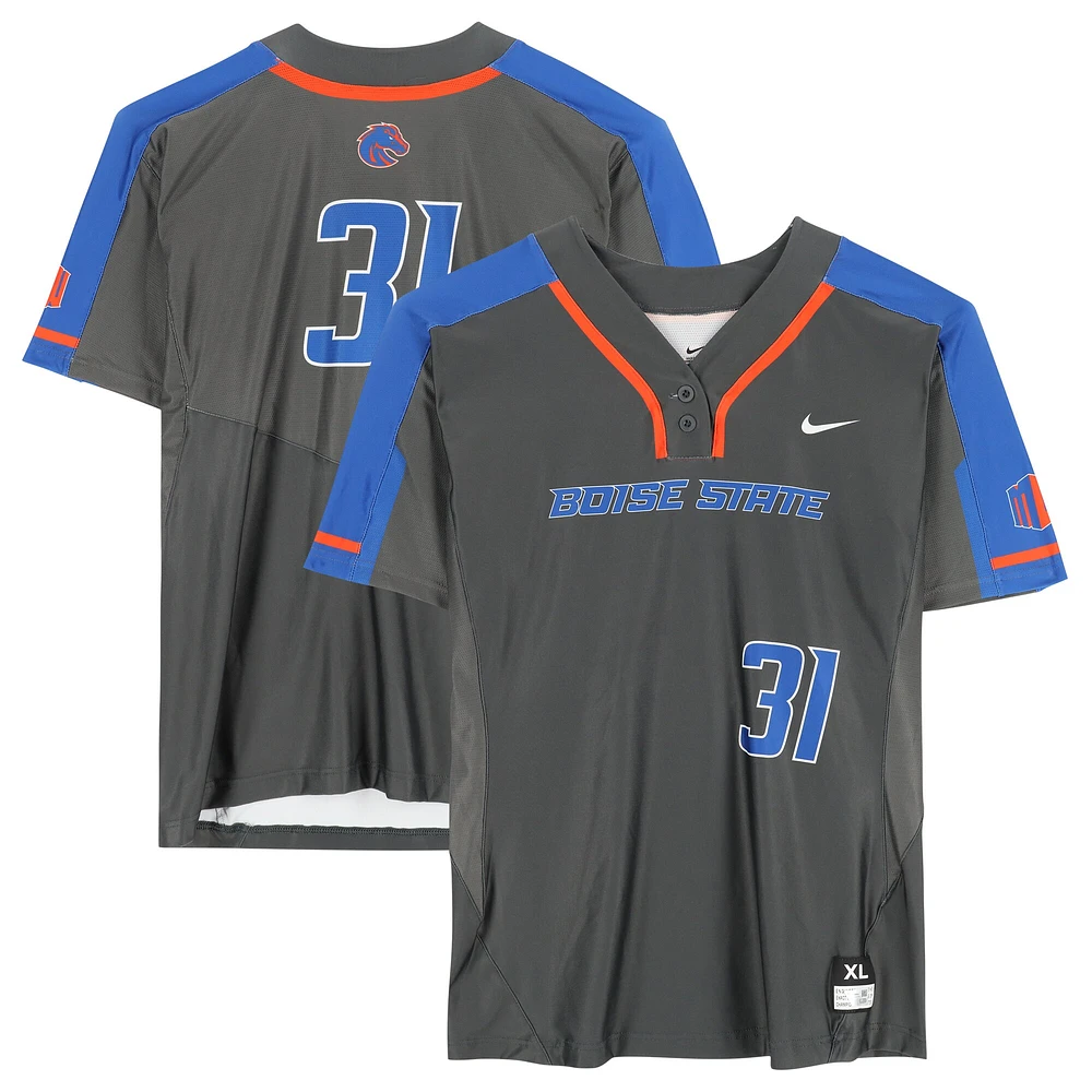 Boise State Broncos Team-Issued #31 Jersey from the Softball Program