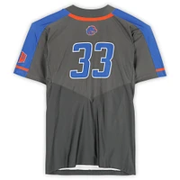 Boise State Broncos Team-Issued #33 Gray Jersey from the Softball Program - Size L