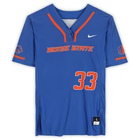 Boise State Broncos Team-Issued #33 Royal Jersey from the Softball Program - Size L