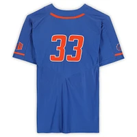 Boise State Broncos Team-Issued #33 Royal Jersey from the Softball Program - Size L