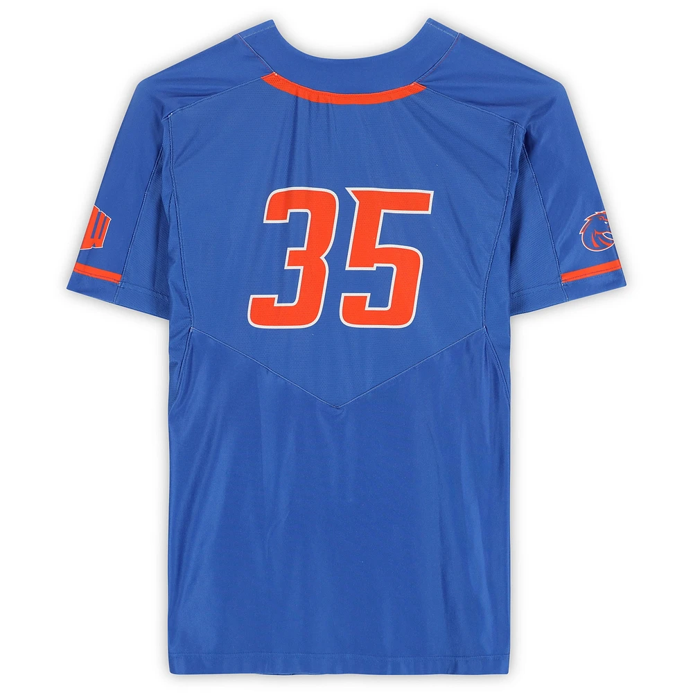 Boise State Broncos Team-Issued #35 Royal Jersey from the Softball Program - Size M