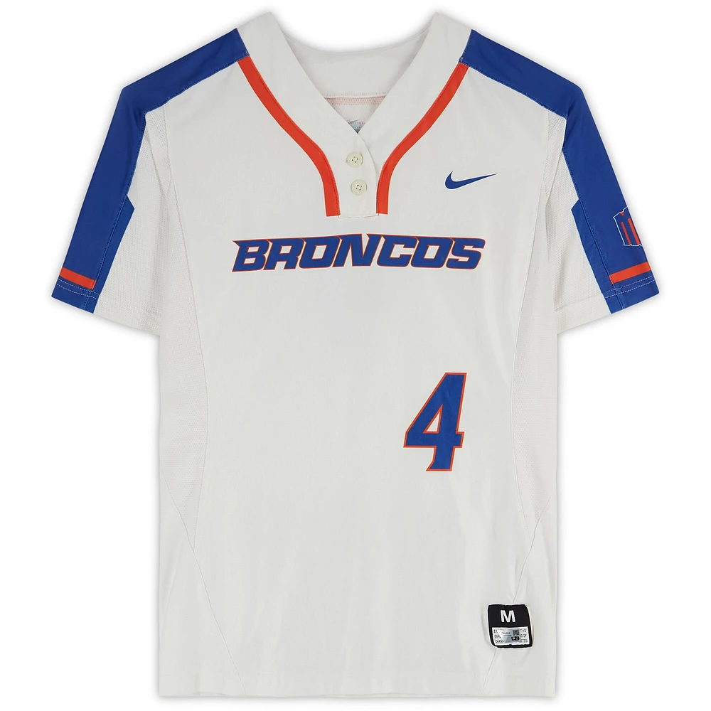 Boise State Broncos Team-Issued #4 Jersey from the Softball Program