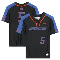 Boise State Broncos Team-Issued #5 Black Jersey from the Softball Program - Size S