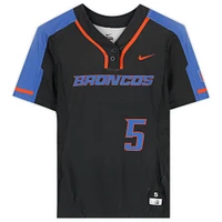 Boise State Broncos Team-Issued #5 Black Jersey from the Softball Program - Size S