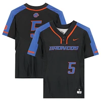 Boise State Broncos Team-Issued #5 Black Jersey from the Softball Program - Size S