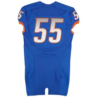 Boise State Broncos Team-Issued #55 Royal Nike Jersey from the 2013-15 NCAA Football Seasons - Size 46+4