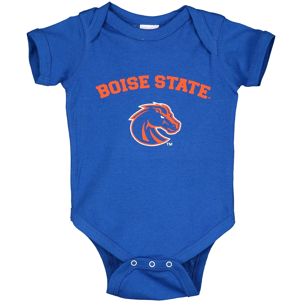 Infant Royal Boise State Broncos Arch & Logo Bodysuit