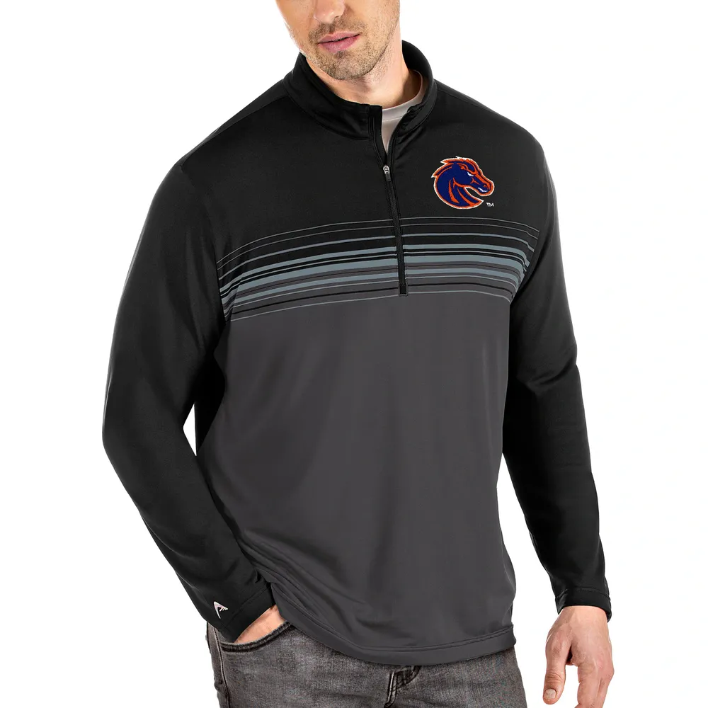 Lids Boise State Broncos Antigua Big & Tall Pace Quarter-Zip Pullover  Jacket