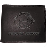 Portefeuille À Deux Volets Hybride Homme Noir Boise State Broncos