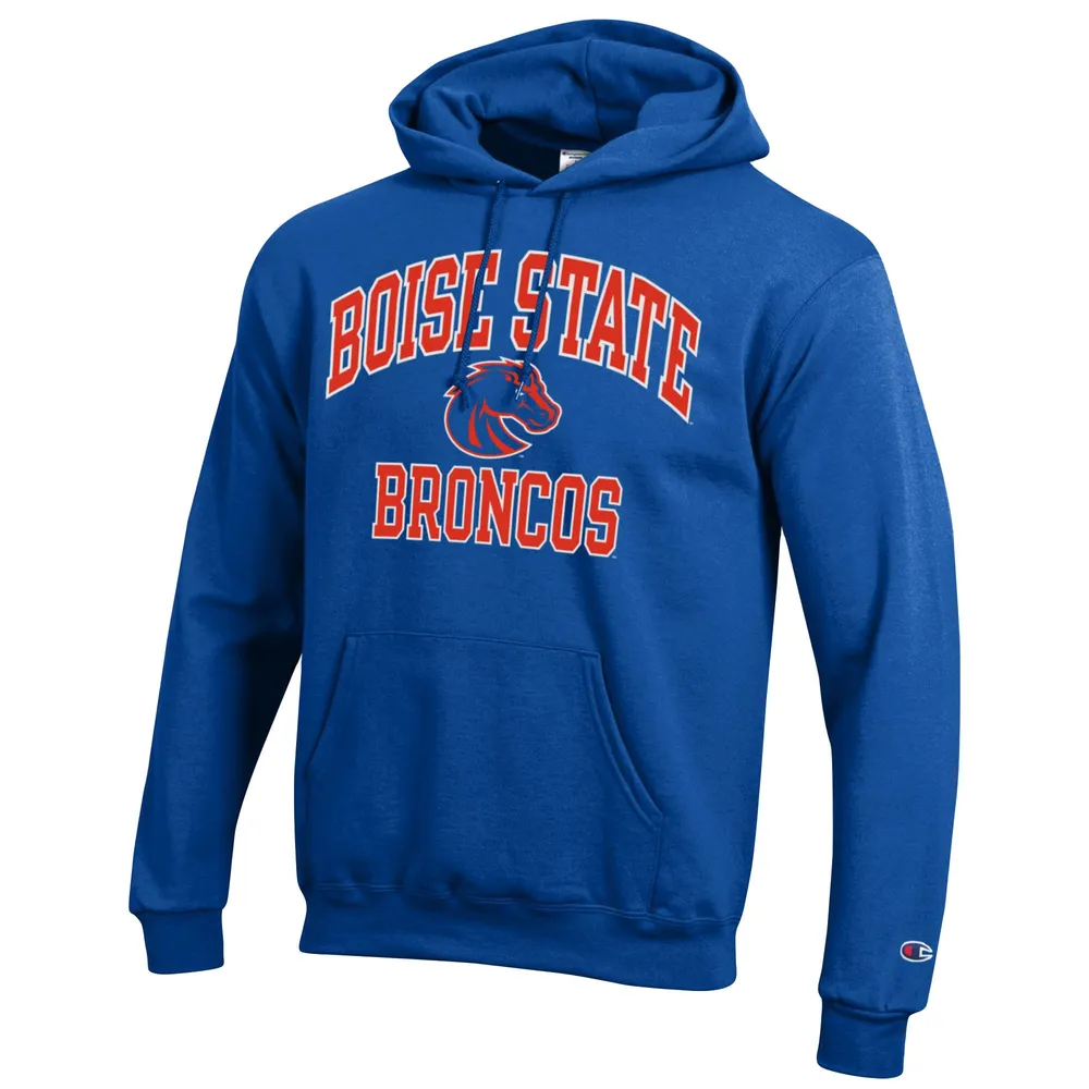 Sweat à capuche Champion Royal Boise State Broncos High Motor pour homme