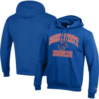 Men's Champion Royal Boise State Broncos High Motor Pullover Hoodie