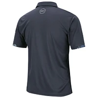 Men's Colosseum Charcoal Boise State Broncos OHT Military Appreciation Digital Camo Polo