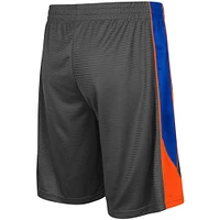 Men's Colosseum Charcoal Boise State Broncos Turnover Shorts