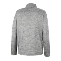 Veste à demi-fermeture éclair pour hommes Colosseum Grey Boise State Broncos John
