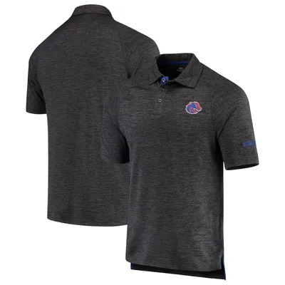 Men's Nike Heathered Gray Boise State Broncos Vintage Logo Performance  T-Shirt