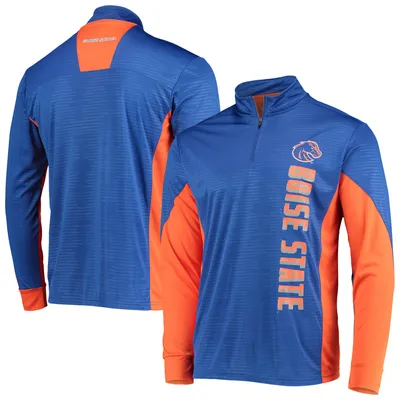 Boise State Broncos Colosseum Bart Windshirt Quarter-Zip Jacket - Royal