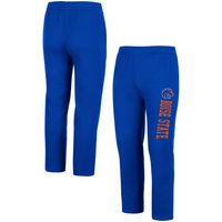 Men's Colosseum Royal Boise State Broncos Fleece Pants