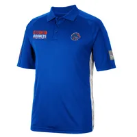 Colosseum Royal Boise State Broncos OHT Military Appreciation Snow Camo Polo pour homme