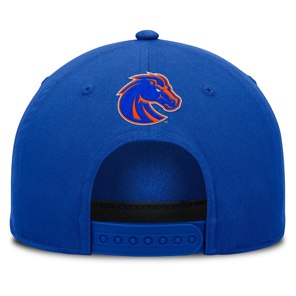 Men's Fanatics Royal Boise State Broncos Foul Ball Rope Adjustable Hat