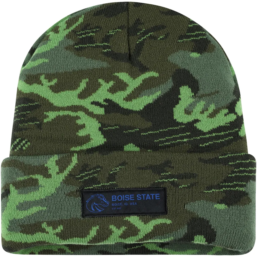 Bonnet en tricot à revers Nike Boise State Broncos Veterans Day pour homme