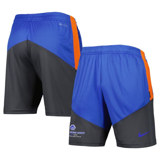 Short Nike Boise State Broncos Performance Player pour Homme Bleu Royal/Anthracite