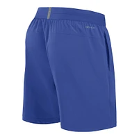 Men's Nike Royal Boise State Broncos 2024/25 Sideline Performance Woven Shorts