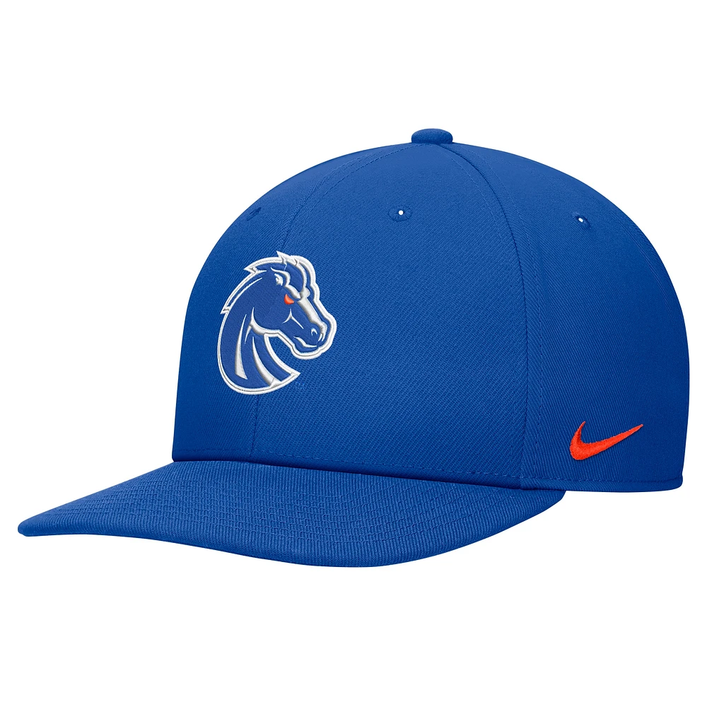 Men's Nike Royal Boise State Broncos Pro Snapback Hat