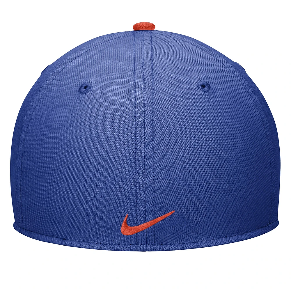 Men's Nike Royal Boise State Broncos Rise Performance Flex Hat