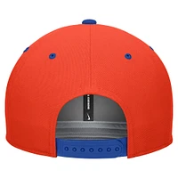 Men's Nike White/Orange Boise State Broncos Pro Performance Snapback Hat